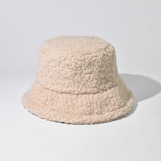 LSLJS Ladies Winter Bucket Hat Cute and Warm Caps Hunting Fishing Hat