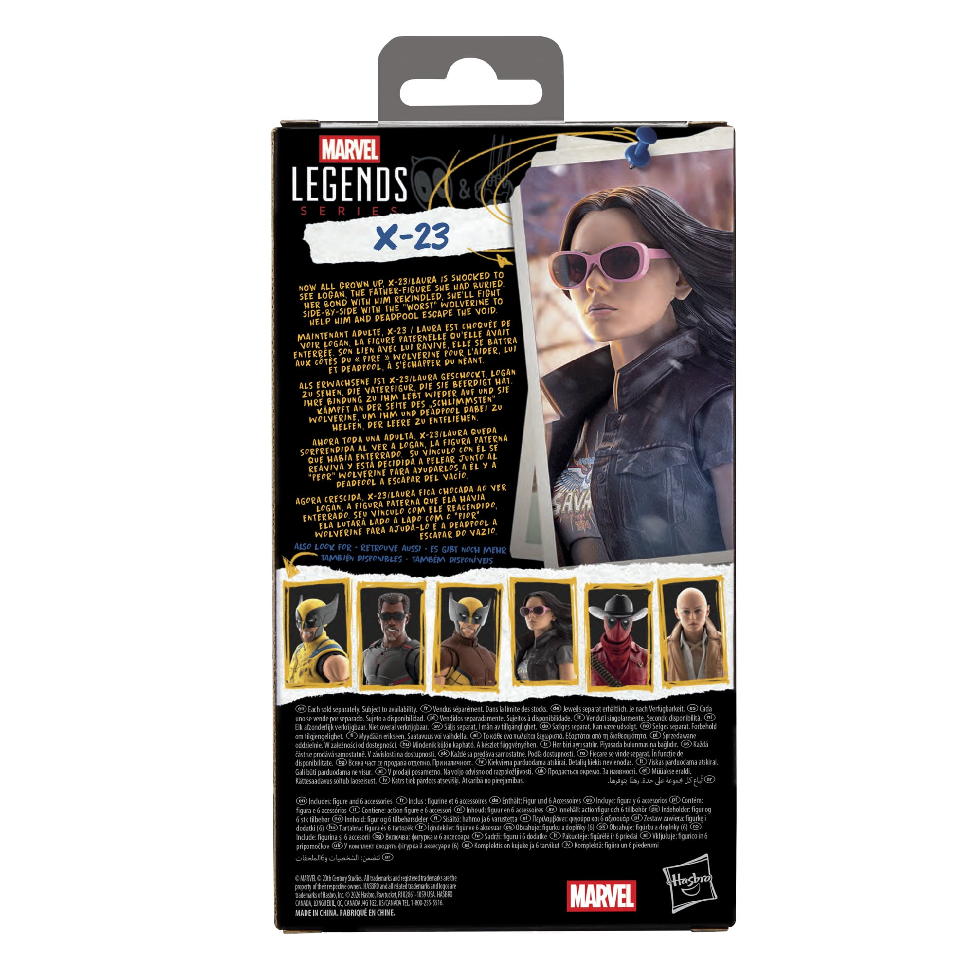 Marvel Legends Series, figurine X-23 de Deadpool & Wolverine de Marvel Studios