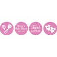 thumbnail image 2 of Darling Souvenir Candy Chocolate Labels Twins Sisters Custom Stickers 190 Pcs-Mauve, 2 of 2