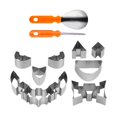 thumbnail image 3 of GUOOL Pumpkin Carving Tools Pumpkin Carving Set Professional Stainless Steel Stencils 12PCS, 3 of 9