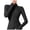 Black, variant on Women'S Slim Fit Full Zip Athletic Running Sports Workout Jacket With Pockets Women'S Casual Jackets Xxl