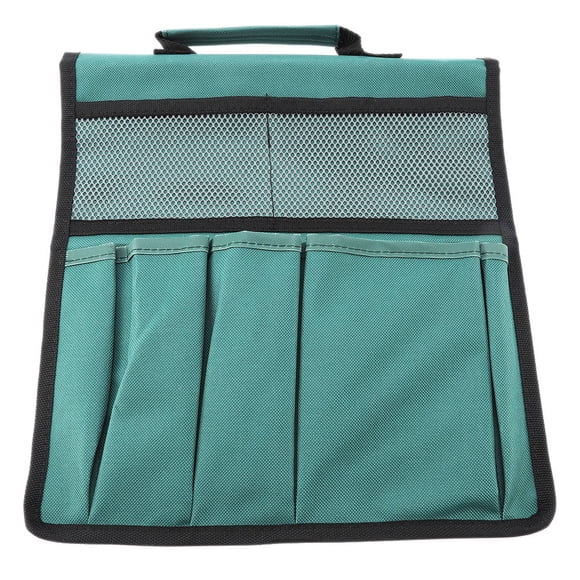 Peahefy Sac à Genoux de Jardin, Sac à Genoux Pliable et Portable pour Banc de Jardin, Pochette de Rangement pour Outils et Tabouret