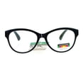 thumbnail image 1 of SA106 Cat Eye Multi 3 Focus Progressive Reading Glasses Black +1.75, 1 of 3
