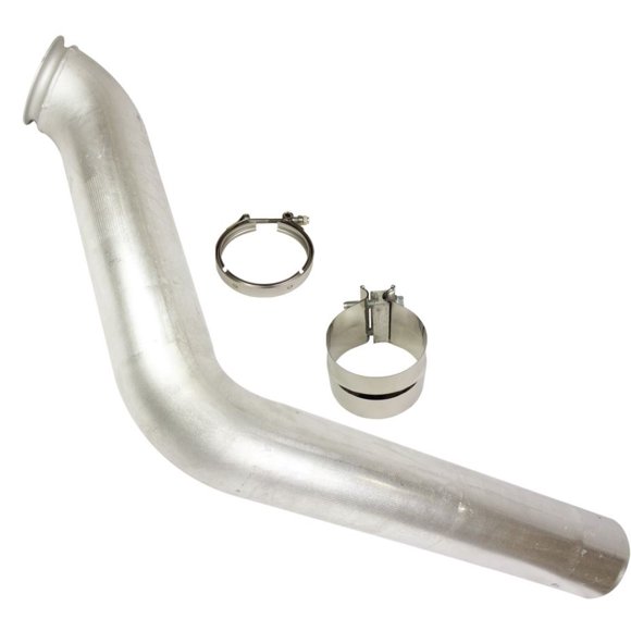 BD Diesel 1045240 Turbocharger Down Pipe For Use With S400 Turbos; Stainless Steel; With Marmon 4.2 Inch Diameter Flange; Not For Sale Or Use In The State Of California