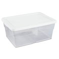thumbnail image 3 of Sterilite Conteneur de Rangement en Plastique de 16 Pintes avec Verrouillage et Sac Fourre-Tout de 6 Pintes, 3 of 10