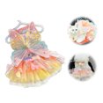 thumbnail image 1 of Déguisement de Fée Chat Jolie Vêtements pour Animal Robe Mignonne Tenue pour Halloween Noël Festival Cosplay Fête, 1 of 9