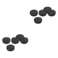 thumbnail image 3 of Transemion 5pcs Empty Aluminum Jars Cosmetic Screw Balm Lip Lid Cans Containers Black 60ml 2Set, 3 of 6