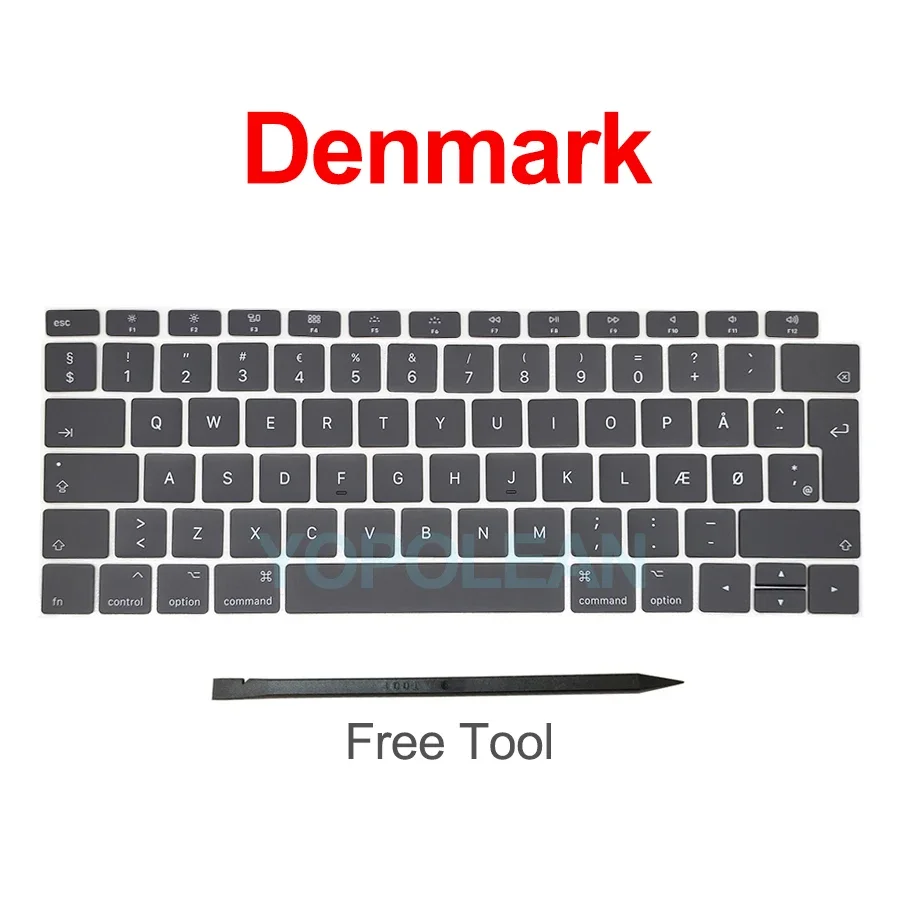 New A1932 Key Keycaps Keys Cap butterfly Keyboards Repair For Macbook Air Retina 13inch 2018 2019 Year Denmark