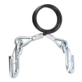 thumbnail image 2 of Trailer Safety Cable Hook,Trailer Safety Towing Cable S Hook 3500lbs Load Bearing 27.6in Spring Towing Rope RV, 2 of 7