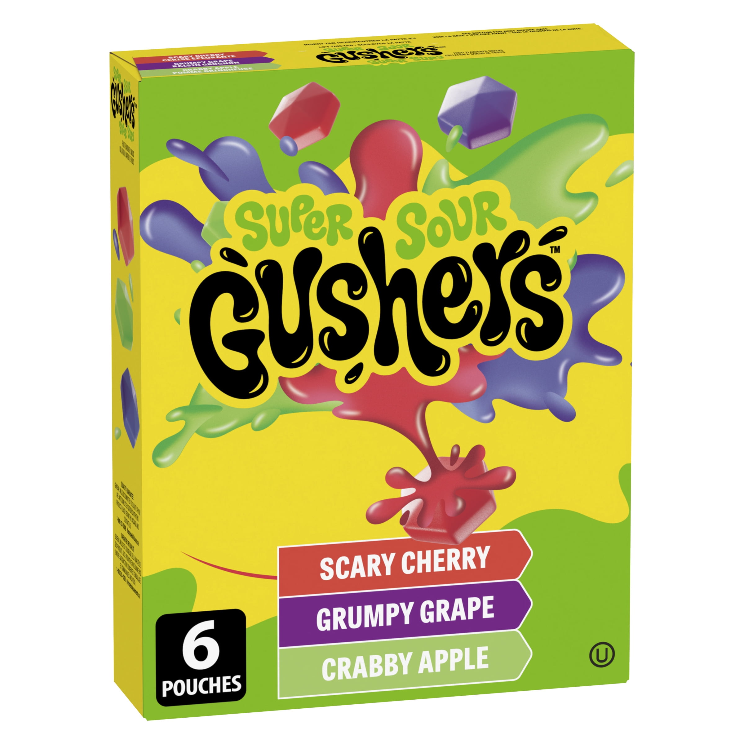 Fruit Gushers by Betty Crocker Super Sour