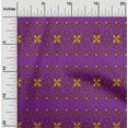 thumbnail image 1 of oneOone Georgette Viscose Fabric Floral Block Print Sewing Fabric BTY 42 Inch Wide, 1 of 4