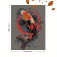 thumbnail image 3 of Japanese Koi Fish Canvas Print, for Living Room, Office, Dining Room, Study Room Decor, 3 of 8