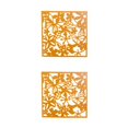 thumbnail image 3 of ZheElen 4piece Lightweight Hanging Divider Screens For Versatile Space Foldable Yellow Butterflies 2Set, 3 of 6