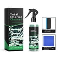thumbnail image 1 of FHBVT Car Interior Cleaner Leather Fabric Plastic Cleaner-120ml, Multi-purpose Foam Cleaner, Stain Removal, Protection for Seats Dashboard Vinyl Quick Easy Spray Application for Instant Shine, 1 of 1