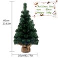 thumbnail image 2 of Desktop Christmas Tree Decoration for Home Party, Festive Tabletop Ornament Multiple Sizes Indoor Holiday Season Decor, 2 of 2