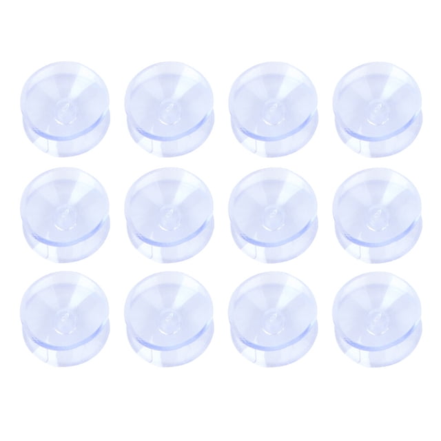 50pcs Durable Suction Cup Pads Glass Suction Cups Double Sided Suction Cups