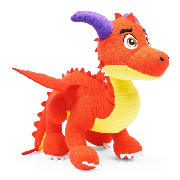 PAW Patrol, Rescue Knights Sparks Animal en peluche, 20,3 cm, jouets pour les enfants à partir de 3 ans