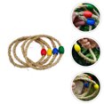 thumbnail image 3 of 10 Pcs Jeu de Lancer d'Anneaux Amusant pour Enfants Jeu de Lancer Coloré pour Bébé, 3 of 9