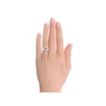 thumbnail image 2 of RYLOS Rings Sterling Silver Claddah Love, Loyalty & Friendship Heart 6MM Gem Irish Wedding Band Claddagh Rings July Star Ruby Jewelry Size 5, 2 of 7