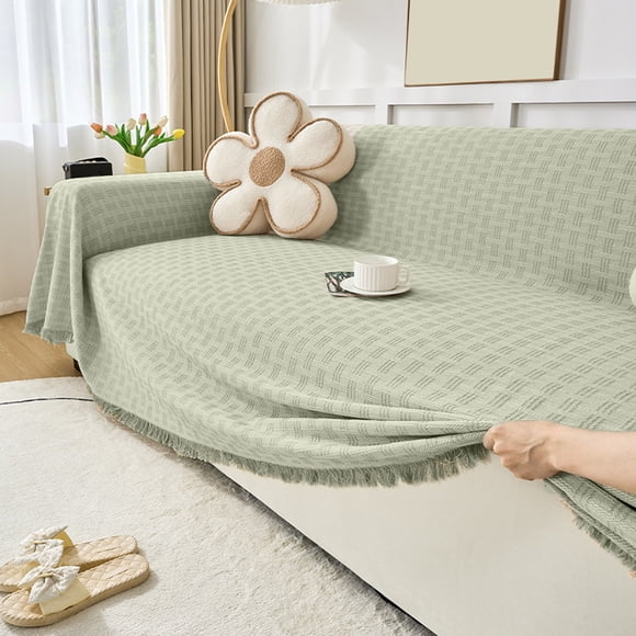 Housse de Sofa Réversible Protecteur pour Animaux Ensemble Décoratif de Meubles Housse