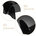 thumbnail image 3 of OUNONA Support de Rangement pour Disques Vinyles Noir pour Bureau, Organisateur Robuste pour Cds et Albums, 3 of 8