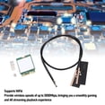 thumbnail image 4 of Module d'Ordinateur Portable Sans Fil AX201NGW M.2 WiFi avec 5.0, 3000Mbps 2.4GHz et 5GHz Double Bande Adaptateur WiFi 6 Puces, MU MIMO, Ultra Bas, 4 of 7