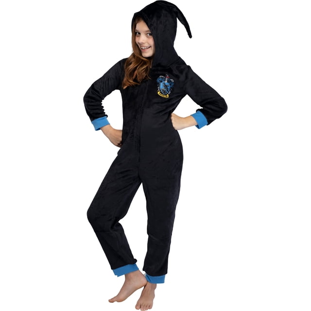Harry Potter Combinaison Pyjama une Pièce à Capuche Unisexe pour Enfants Serdaigle (10/12)