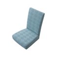 thumbnail image 2 of EGNMCR Home Decor, Room Decor, Wall Decor Elastic Dining Table Chair Cover Half Round Household Chair Cover Cushion Backrest One Universals Chair Flock Stools Cover Cover, 2 of 6