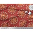 thumbnail image 2 of Soimoi Rayon Fabric Moroccan Damask Print Fabric by Yard 56 Inch Wide, 2 of 3