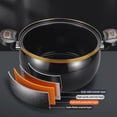 thumbnail image 4 of Mini Pressure Cooker 8L Fast Heating Pressure Pot With Lock Handles Micro Pressure Cooker Induction Non Stick Stockpot With Standable See Through Lid For Soups/Stews/Grain, 4 of 4