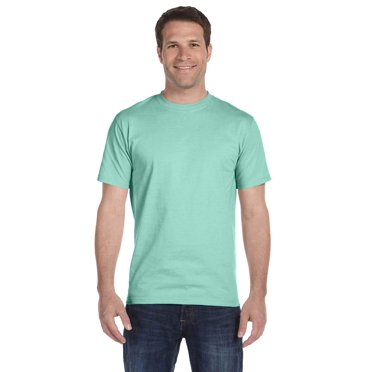 Hanes Adult ComfortSoft Cotton Tee, Clean Mint, XXX-Large