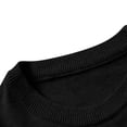 thumbnail image 4 of Sweaters for Fall Men's Solid Color Knitted Sweater Round Neck Pullover Long Sleeved Loose Button Sweater Tops Sweater Mens Pullover Fall Sweaters 2024 S-59 Black L, 4 of 7