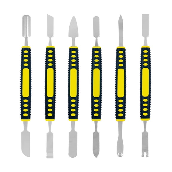 TIELUTT Ensemble Métallique 6 Pcs Compact Ensemble Métallique en Acier 6 Pcs Trousse d'Outils Informatiques Durable pour Téléphones et Plus Cmht65075 Pinces Polyvalentes pour Étudiants Universitaires 26 Boîte à Outils Trousses Universitaires