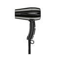 thumbnail image 1 of Fer à cheveux de voyage Conair® noir avec poignée pliable, diffuseur et technologie céramique à la tourmaline, 1 of 5