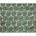thumbnail image 4 of oneOone Polyester Lycra Fabric Leaves & Floral Block Print Fabric BTY 56 Inch Wide, 4 of 5