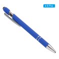 thumbnail image 3 of Unique Bargains Stylus Ballpoint Pen with Stylus Tip, Medium Point, 1.0mm, Black Ink, 6 Pack, 3 of 5