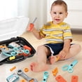 thumbnail image 2 of Kids Tool Set Educational: Simulated Mixed Drill Tool Toy Set Pretend Play Tools, 2 of 10