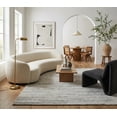 thumbnail image 3 of Rug Branch Casa Abstract Indoor Area Rug, Grey , Modern - Living Room, Bedroom, Dining Room, and Kitchen, 3 of 7