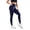 Navy, variant on HBFAGFB Women's Yoga Pants Casual Workout Running Leggings with Pockets Fashion Clothing Navy Size XL