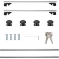 thumbnail image 3 of 54 in Aero Aluminum Roof Rack Cross Bars for Vehicles with Raised Side Rails, 165 lb Load Capacity, 3 of 9