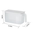 thumbnail image 3 of SuoKom Plastic Storage Bins with Lids 鈥?Perfect Kitchen Organization Or Pantry Storage 鈥?Fridge/Cabinet Organizers, 3 of 7