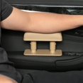 thumbnail image 3 of Estbridge Car Accessories Car Armrest Pad Left Elbow Support General Leather Booster Pad Central Armrest Box Adjust Armrest, 3 of 7