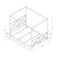 thumbnail image 3 of Rosedale Metal Canopy Bed, 3 of 9