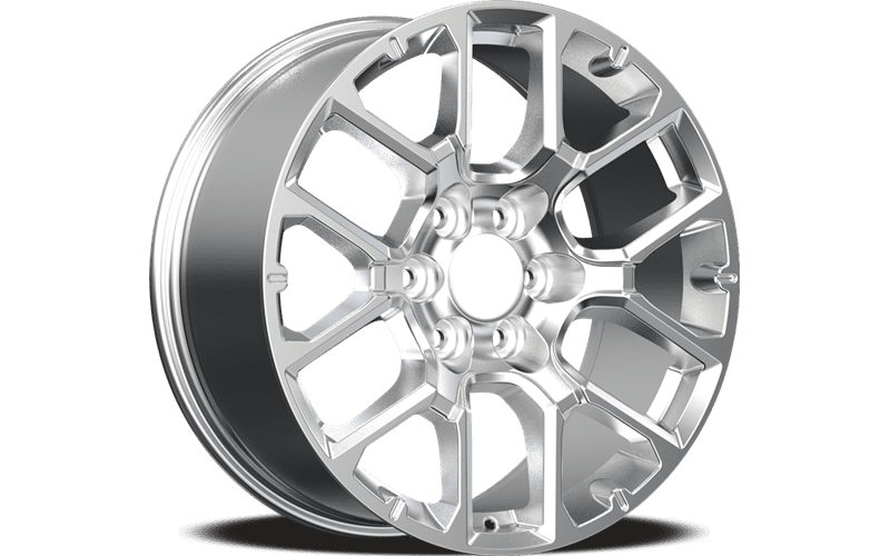 4 x jantes YKW GR1 en alliage Chrome de 20x9 pouces pour 2019-2026 Chevrolet Silverado 1500