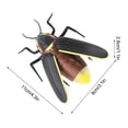thumbnail image 2 of Voiture RC Araignée&Abeille Électrique Télécommandée Insecte Simulé Blatte Effrayante Farce Jouets pour Accessoires de Fête Cadeau pour Enfants, 2 of 13