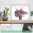 thumbnail image 3 of DEBGFS 8x10 inch Shadow Box Frame with Linen Back - Sturdy Rustic Memory Display Case of Flower Pictures Medals and More Tempered Glass,white,8" x 10", 3 of 8