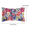 thumbnail image 3 of Flower Flower Pillowcase Gonzo Satin Sateen Pillowcase Summer Cool Digital Printed Children's Pillowcase, 3 of 8