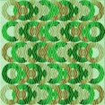 thumbnail image 1 of Ahgly Company Tapis d'Intérieur Lavable en Machine Carré Transitionnel Vert Lime Foncé, 5 Pieds Carré, 1 of 7