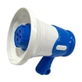 thumbnail image 1 of Elodie Mini Megaphone Toy with Recording Kids Bullhorn for Activities blue, 1 of 8