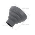 thumbnail image 2 of SKISUNO Hair Blower Covers Hair Difuser Attachment for Airflow Direction Grey 1Set, 2 of 6
